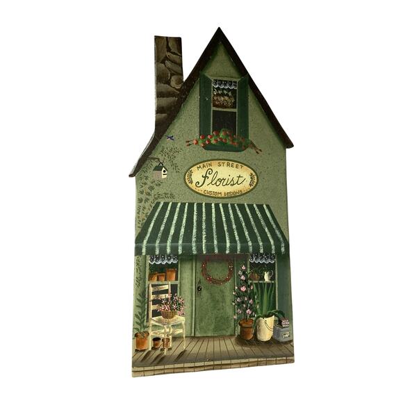 Hand painted Cottagecore Country Style House Wall Hanging farmhouse Decor 16" - Picture 1 of 6